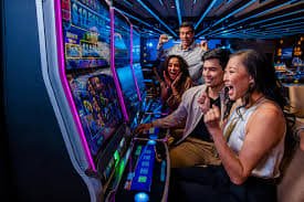 5 BMW Casino Slots page showing a wide selection of online slot game tiles